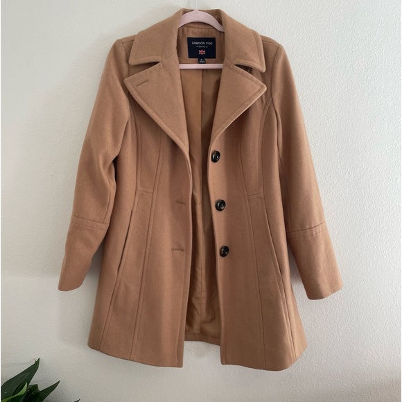 London Fog brown coat - Picture 1 of 9